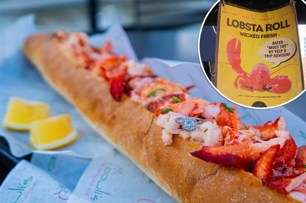 Would you pop the question to a $10,000 lobster roll?: 'I mean I would say yes'